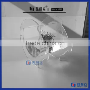 Manufacturer Custom Acrylic Fish Tank Aquariums / Acrylic Flower Vases / Desktop Acrylic Fish Aquariums / Acrylic Fish Bowls thumbnail-5
