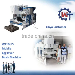 WANTE MACHINERY Egg Laying Hydraulic Block Making Machine QMY10-15 thumbnail-6