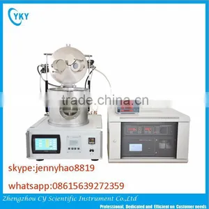 Laboratory Dual-head Magnetron Plasma Sputtering Device With Vacuum Pump, Water Chiller thumbnail-1