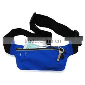Unisex Gender Flip Belt Running Belt for Samsung S6 With Reflective Zipper thumbnail-1