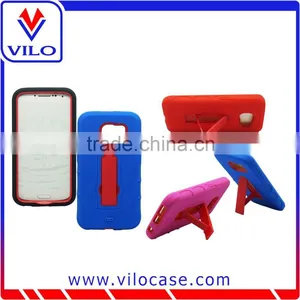 English Amazon PC and Tpu With Stand Combo Case for Samsung Galaxy S6 thumbnail-1