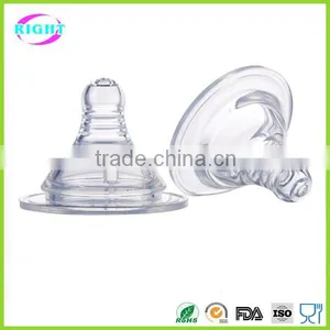 Food Grade Silicone Baby Water Bottle Nipples thumbnail-3
