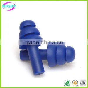 High Quality Silicone Rubber Earplugs for Swimming thumbnail-1