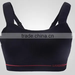 Sex Girl Breathable Sport Seamless Bra Women Sports Bra thumbnail-5
