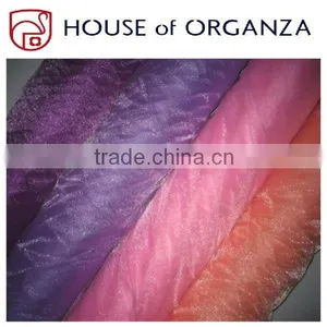 Flower Wrapping Snow Organza Fabric Roll thumbnail-1