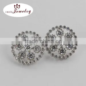 New Products 2016 Fashion Silver Stud Earrings thumbnail-1