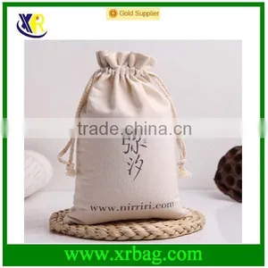 Custom Promotional Cotton Drawstring Grocery Backpack Bags thumbnail-4