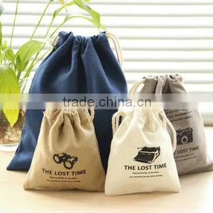 All Kind of Drawstring Cotton Bag thumbnail-1