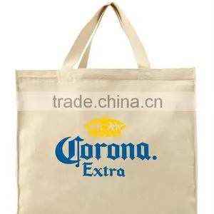 Natural Cotton Canvas Bag For Shopping thumbnail-1