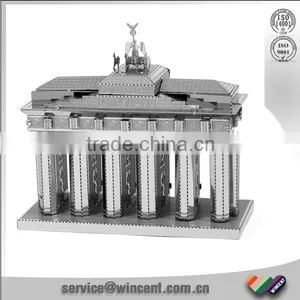 Metal Brandenburg Gate Design Super 3D Puzzle thumbnail-1