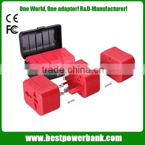 HC-006 Mobile Phone Battery Power Adapter, Dual Usb Unversal Charger thumbnail-1