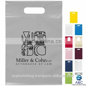 A&C Main Product 100% Quality Guarantee Die Cut Plastic Bag Cheap Price Custom Printed thumbnail-3