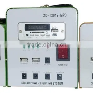 XD-T 20W 12AH Hot Sale Portable Hand-held Panel Solar Kit 20w for House thumbnail-1