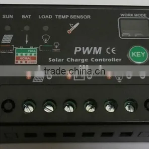 30A 12V/24V PWM Solar Charge Controller Regulators thumbnail-1