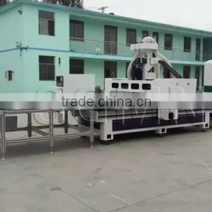 Automatic Charging Device and Automatic Discharge Device CNC Wooden Furniture Making Router Line thumbnail-2
