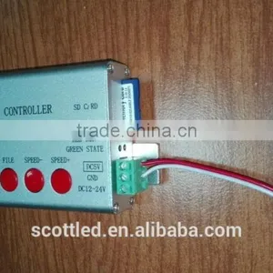 T-1000B SD Card Color Changing Programmed Ucs1903/ws2811 Led Controller thumbnail-3
