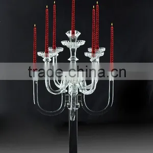 2016 Crystal Candle Candlestick WH-005 for Home Decration thumbnail-1