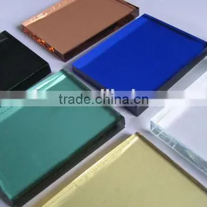 Qingdao Supplier Top Grade Reflective Glass /colorful Coated Glass /building Glass thumbnail-1