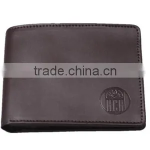 2016 Factory Top Grain Leather Wallet With ID Card Holder thumbnail-1