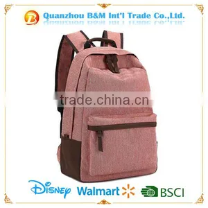 Canvas Daily Backpack Bags for Girls thumbnail-2