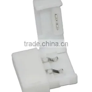2 Pin Led Strip Light Connector 2 Pins Smd Led Strip Light Single Color Led Strip Connector 8mm High Quality 2 Years Warranty thumbnail-2