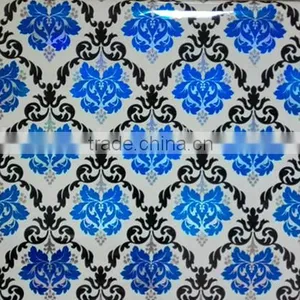 3D Laser Tablecloth Pvc Tablecloth in Roll Attractive Design With Flowers thumbnail-1