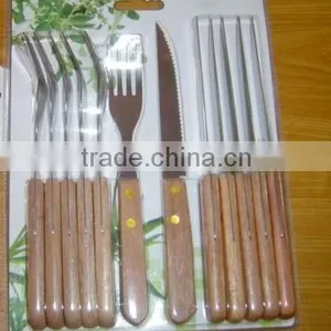 Steak Knife & Fork Set thumbnail-1