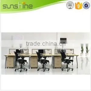 Modern New Design Office Workstation for 6 Person Artificial Slab China Funiture thumbnail-4