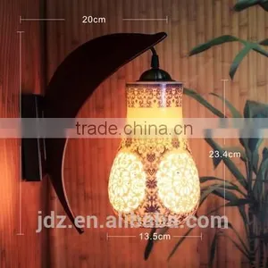 LED Wooden Wall Mounted Infrared Ceramic Wall Lamp Elegant thumbnail-3