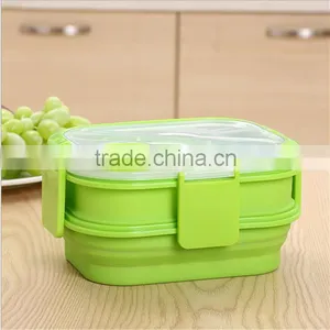 Set of 2 Silicone Bowl With Lid,microwave Silicone Bowl With Tableware,tasteless&non-toxic Silicone Bowl thumbnail-1