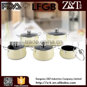New Product Belly Aluminum Non Stick Cookware Colorful thumbnail-1