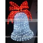 Led Rope Light Bell Christmas Motif Light thumbnail-6