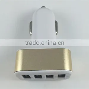 CE,RoHS Approved 4 Port Car Charger thumbnail-2
