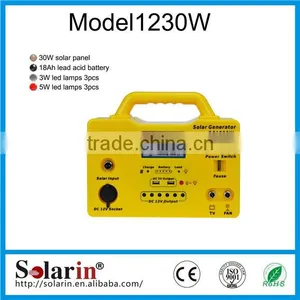 Portable Solar Power Systerm Kits/camping Kits Emergency Solar Power thumbnail-1