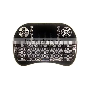 Backlight i8 Air Mouse 2.4G Mini Wireless Keyboard 2.4g Air Mouse for Android tv Box thumbnail-1