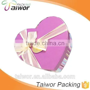 Pink Beautiful Empty Cardboard Gift Boxes With Lids & Silk Strip thumbnail-1