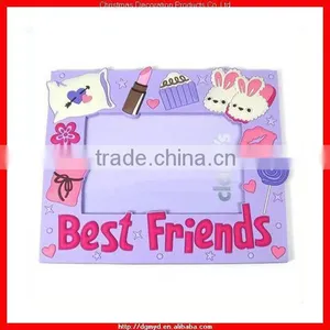 Colorful Soft PVC Photo Frame Sold in Claire's ( KMS-1006) thumbnail-3