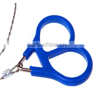 Emergency Survival Gear Outdoor Plastic Steel Wire Saw Ring Scroll Travel Camping Hiking Hunting Climbing Survival Tool thumbnail-3