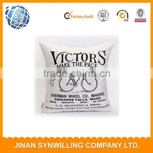 Latest Design Custom Printing Cushion Cover With Hidden Zipper thumbnail-1