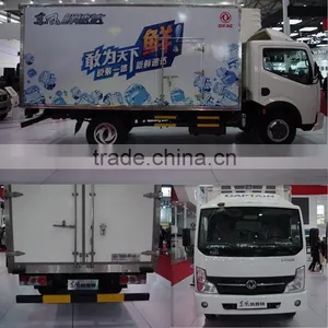 Mini Refrigerated Cold Room Van Truck Dongfeng Refrigerated Freezer Trailer 4*2 Refrigerated Ice Cream Truck thumbnail-1