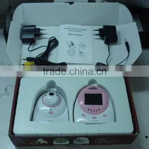 2.4G Wireless Digital Baby Monitor Pink Baby Monitor thumbnail-3