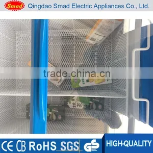 158l Glass Door Ice Cream Display Chest Freezer Showcase thumbnail-5