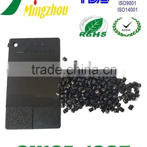PE Black Masterbatch Plastic Granules Material (40% Carbonblack Without Filler) for Injection,extrusion,film Blowing thumbnail-1