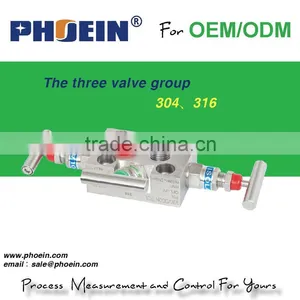 High Quality Hydraulic Stop Valve/3 Valve Manifold thumbnail-1