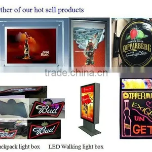 Silk Screen Printing Light Box, External Sucking Sign Box ,3D Acrylic Moulding Signage,acrylic Billboard Outdoor thumbnail-5