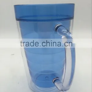 USA Best Seller Blue 500ml BPA Free Double Wall With 20oz Tumbler Lid thumbnail-1