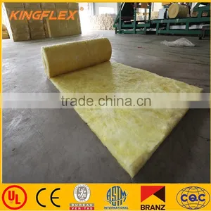 Heat Insulation Glass Wool Batt/top Quality Glass Wool Blanket/top Quality Glass Wool Roll thumbnail-1