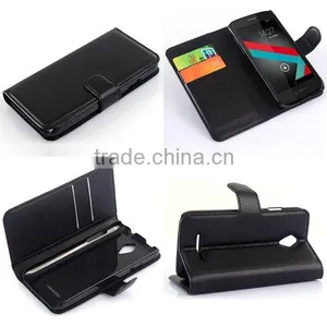 Slim Wallet Flip Cover For Vodafone Smart 4 Turbo thumbnail-1
