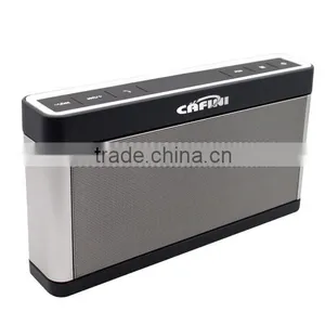 HIFI Portable Bluetooth Speaker for Mobile Phone, Metal Seal Classic Boombox With FM Radio thumbnail-1