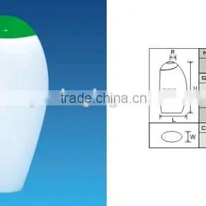 100ml Empty Shampoo Bottle With the Flip Cap HDPE Bottle thumbnail-2
